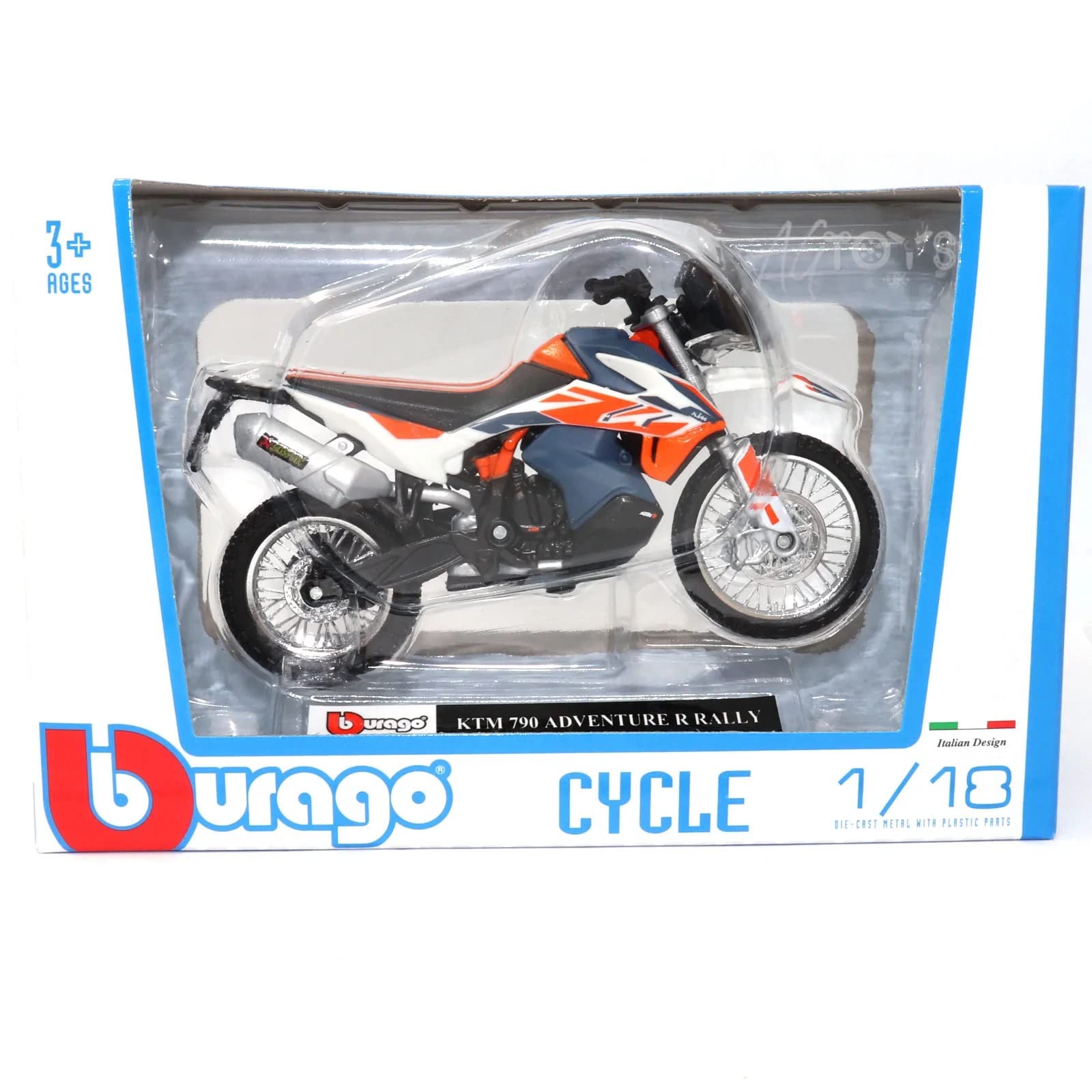 Amazon | ブラーゴ 1/18 KTM 790 Adventure R Rally オートバイ